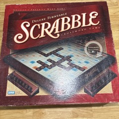 Milton Bradley 4034 Scrabble Deluxe Edition Board Game 2001