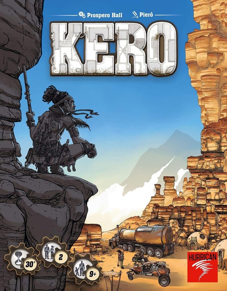 KERO Board Game .. Post-Apocalyptic Tribal Survival