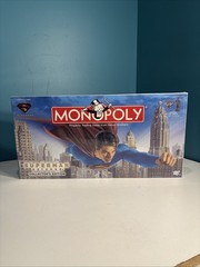 New Sealed 2006 Monopoly Superman Returns Board Game Collector’s Edition NOS HTF