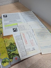 VTG Gettysburg Civil War Battle Game Avalon Hill 125th Anniversary Near Complete
