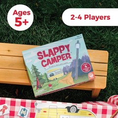 Fast Fun Camping Gear Board Game for Family Game Night Ages 5 and Up