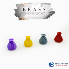 Brass Birmingham – 175 Deluxe Tokens (Score + income markers Free Gift)
