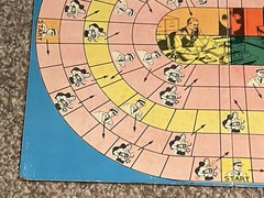 Vintage 1941 Superman Game Board Milton Bradley