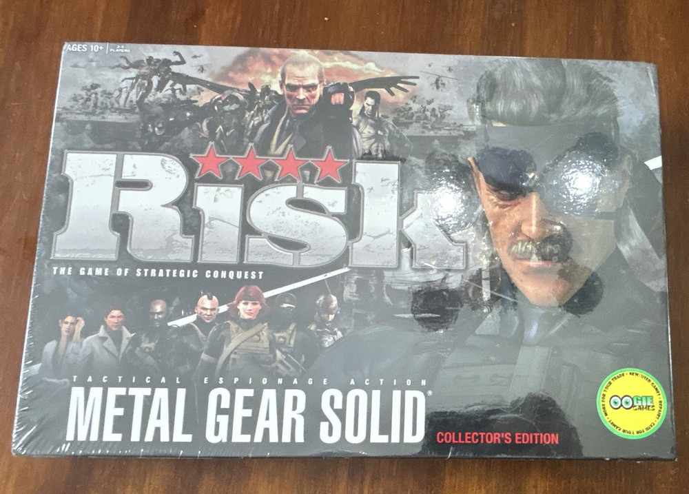 USAopoly Risk: Metal Gear Solid Collector’s Edition Board Game(Factory Sealed)