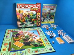 Hasbro Monopoly Junior Board Game Ages 5 and up, 5+, Complete