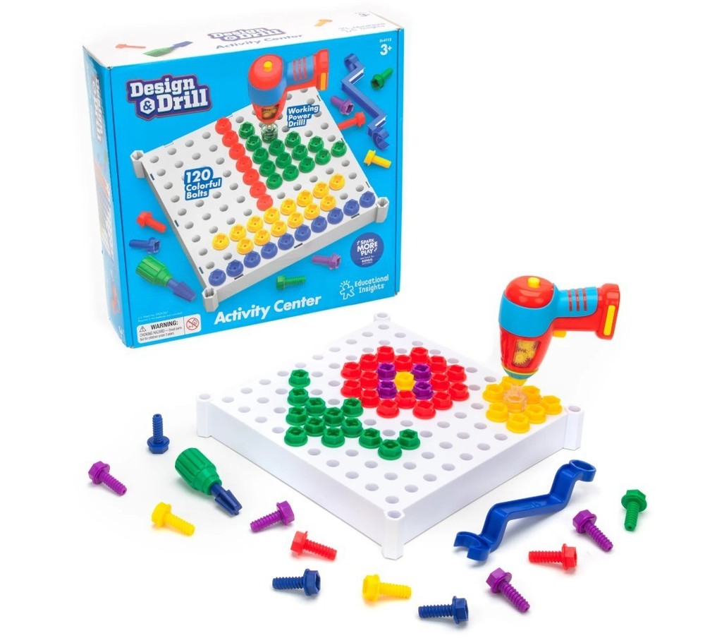 DESIGN & DRILL® Activity Center STEM Learning NEW in Box by Educational Insights