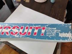 Vtg Aurora Pursuit Aerial Battle Strategy Game 1973 w/ Box & Pieces, No Instruct