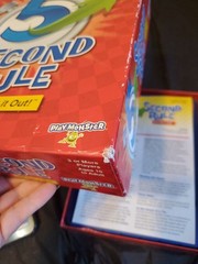 5 Second Rule Game Just Spit it Out! By Play Monster W/Over 150 Fresh Cards New