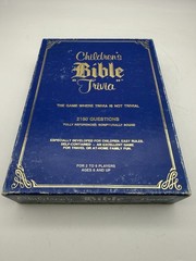 Vtg Children’s Bible Trivia Board Game 1984 #911 Ages 6+ for 2-6 Religious Edu