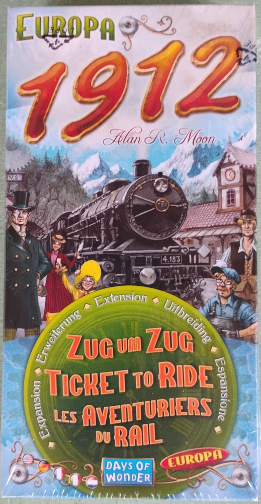 Ticket to Ride Europa 1912 Expansion