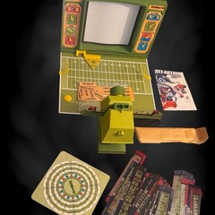 Vintage Kenner See-Action Football Game 1973 Original Box COMPLETE EUC *READ