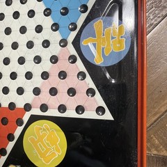 Vintage 1960’s Hop Ching Chinese Checkers Metal Board ONLY Pressman Toy Corp