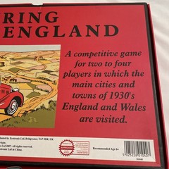 Touring England – Family Board Game by Retro Range Toys and Games 2007 Complete