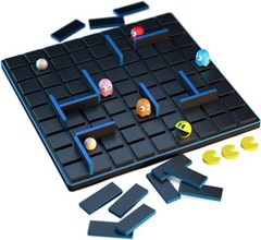 Gigamic, Quoridor PAC-MAN, Familienspiel, Holzspiel, 2-5 Spieler, Ab 8+ Jahren,