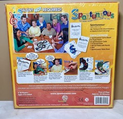Spontuneous The Song Game – Yellow New Sealed Box