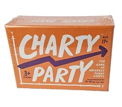 Charty Party, The Game of Absurdly Funny Charts Adult Card Game BRAND NEW SEALED