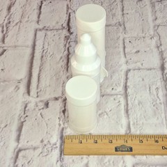 Vintage 1995 Hardee’s 3 Piece Rocket Apollo 13 Pog Milk Cap Collector Case 1995