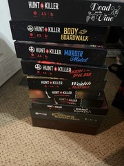 Hunt A Killer Mystery Crime Board Game Lot – Dead on the Vine & Boardwalk