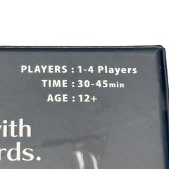 National Economy English Ver. 1-4 players 30-45 mins Hand Management Board Game