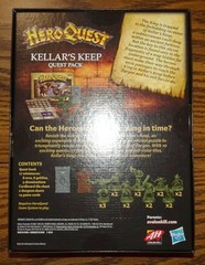 HeroQuest Kellar’s Keep Hero Quest Pack Expansion 2021 Hasbro Avalon Hill New