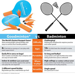 Goodminton – the World’S Easiest Racquet Game – an Indoor Outdoor Year-Round Fun