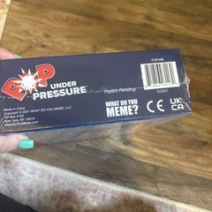 New Pop Under Pressure Game from the makers of What do you Meme? Sealed