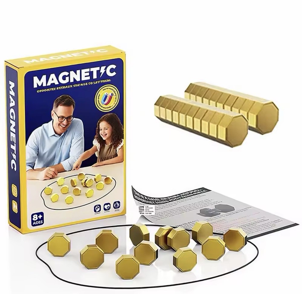 Magnet Game with String for Family Game Night & Travel & Camping – Magnetic Fun