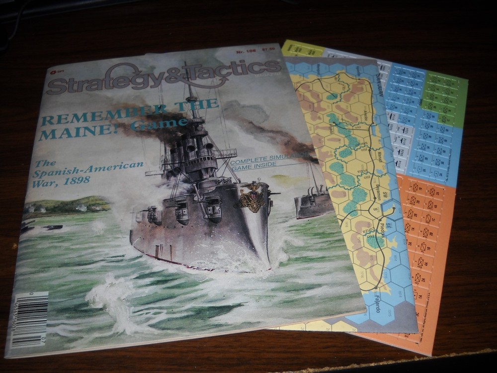 SPI: Strategy & Tactics: S&T 108: Remember the Maine: Unpunched