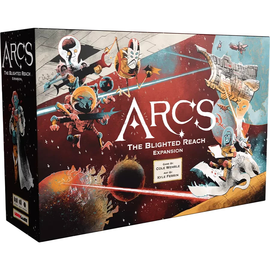 Arcs: The Blighted Reach Expansion Campaign Board Game Leder Games – New Sealed