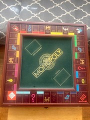 Monopoly Collector’s Edition 1991 Franklin Mint Wooden Luxury Board Game