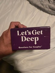 Lets Get Deep Questions For Couples Game Card Game For Date Night