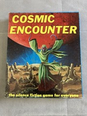 Eon Boardgame Cosmic Encounter w/Expansion Set #2 – Most Parts Unpunched