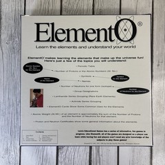 ElementO Learn the Elements and Understand your World Lewis Educational Game NEW
