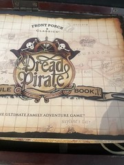 Dread Pirate Game Wood Treasure Chest Metal Coins 100% 2nd Ed 2005 Complete
