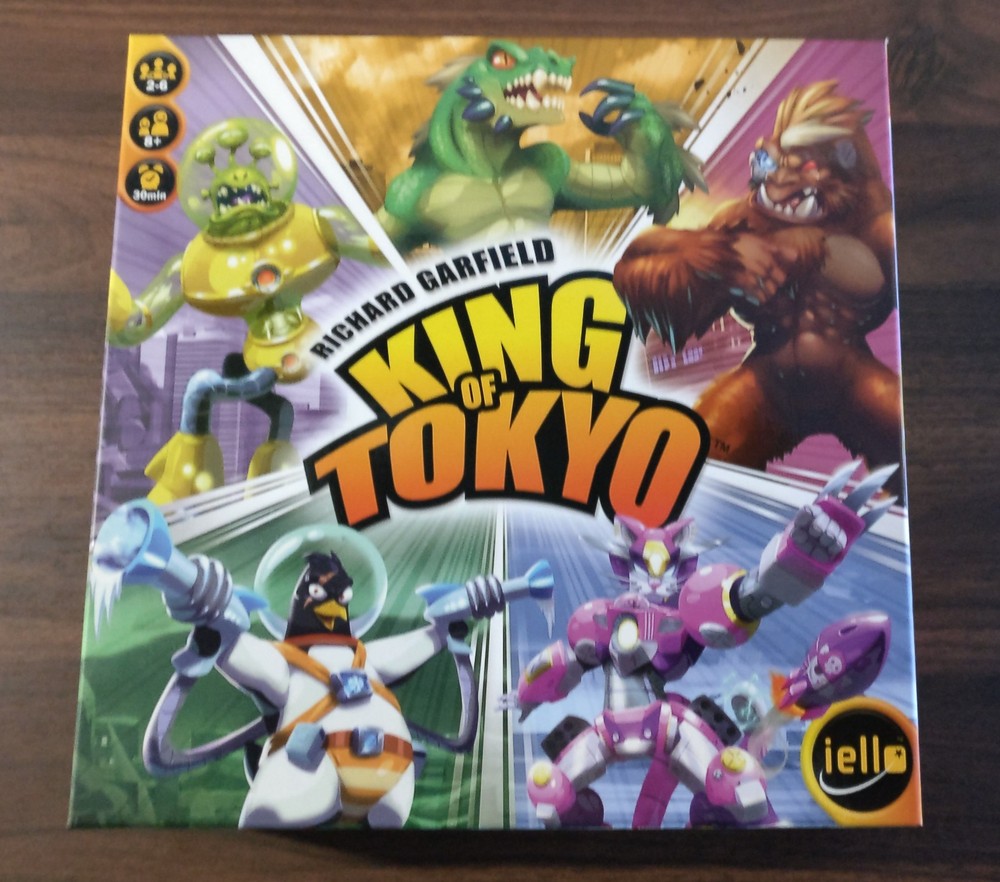 IELLO King of Tokyo Richard Garfield Board Game – Great condition