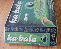 Vintage TRANSOGRAM Ka-Bala Fortune Tarot Board Game 1967 Excellent !!! Rare