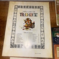 Root Board Game A Game of Woodland Might and Right Leder Games 2023 Complete