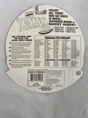 Vintage 1995 Toy Biz Marvel X-Men Hero Caps Wolverine Pack pogs