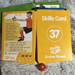 Shuffle Up Soccer Fitness Game for Kids Aged 4+ 14 Great Games