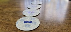 Vintage 1995 WPF ICEE Pogs Full Set Of 4 (Pogs) 1-4 Plus Free Gift!