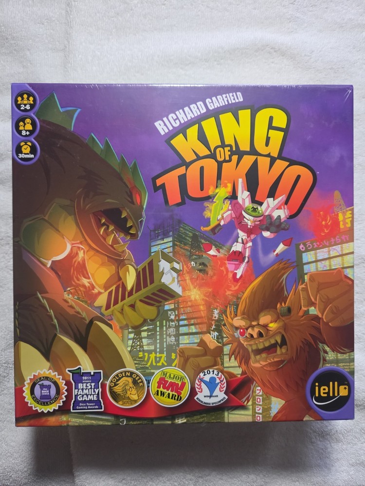 King of Tokyo Richard Garfield Board Game 2014 Iello *Complete NEW