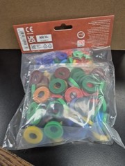 Ares Games War of The Ring Colored Plastic Rings 205+ Pieces Core Set Accessory