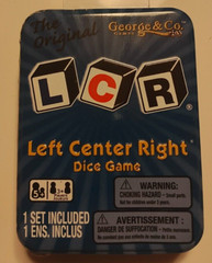 George and Company 00106 Left Center Right Dice Game New