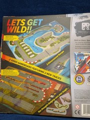 Downforce Racing Board Game with Danger & Wild Ride Expansions COMPLETE