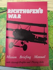 RICHTHOFEN’S WAR “The Air War 1916-1918”- Avalon Hill – Complete