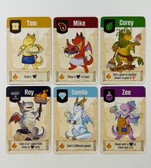 Dice Tower Crew Artisan Dragons Promo Cards for FLAMECRAFT Board Game NEW