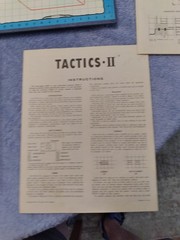 Vintage 1961 Avalon Hill Tactics II Realistic War Board Game All Original Rare