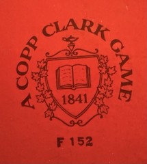 Rare Canadian Wooden Ouija Board, Copp Clark Company Ltd.