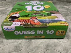 Guess in 10 Animal Planet, Card Game, Skillmatics, Sealed, 6-99 Years