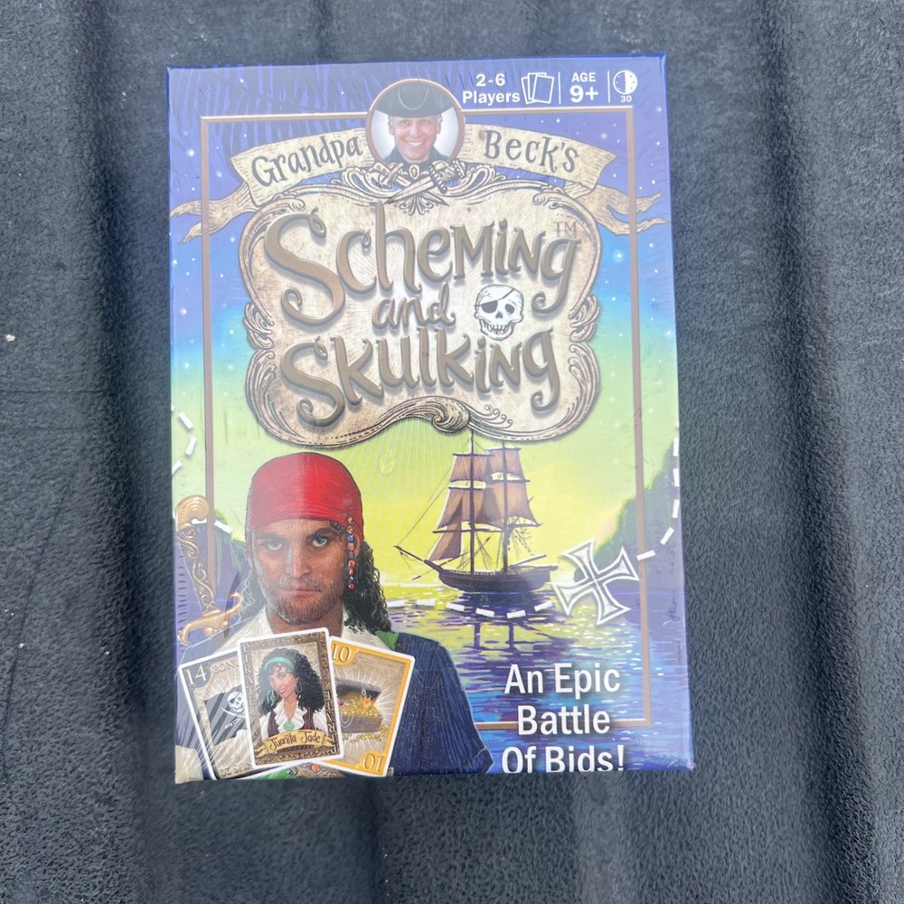 Grandpa Beck’s Games Scheming And Skulking 2012 New In Box Sealed